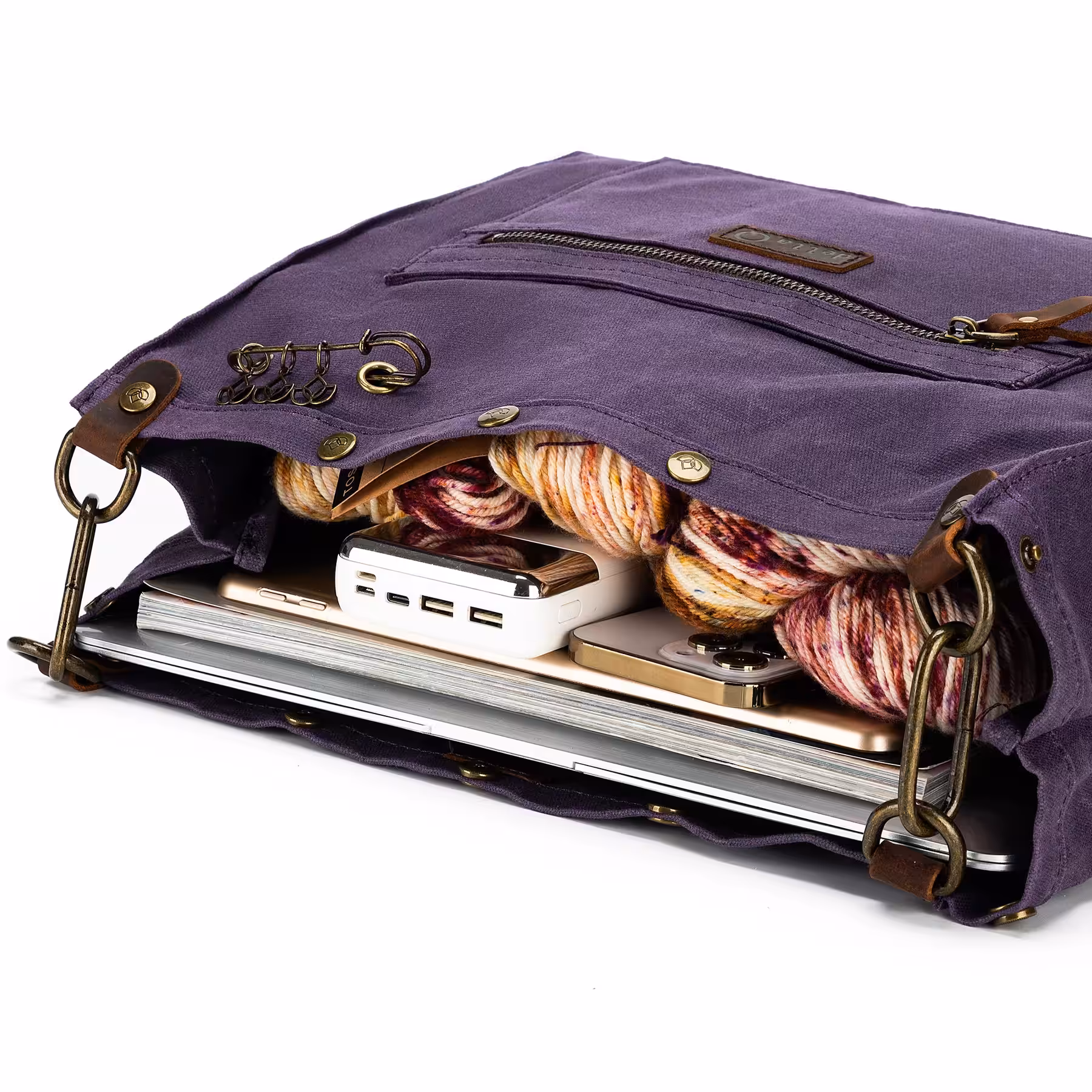 Della Q Maker's Canvas Rucksack - Image 2