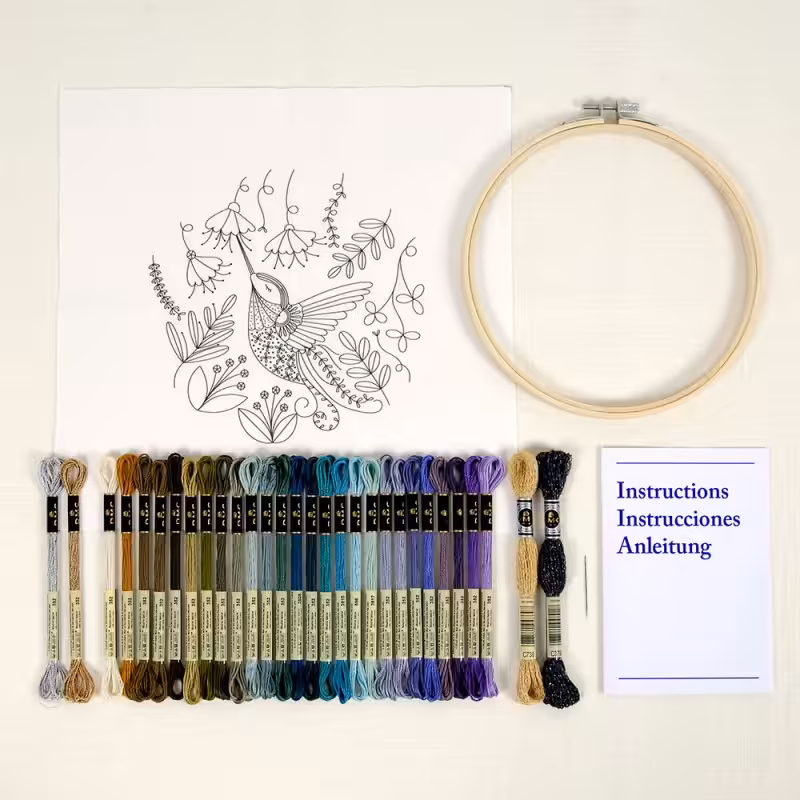 DMC ÚTSAUMSMYND Kólíbrífugl - Image 2