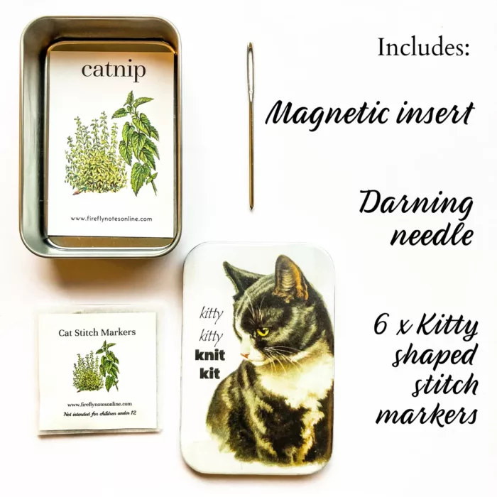 Firefly CAT askja m/prjónamerkjum og segli - Image 2